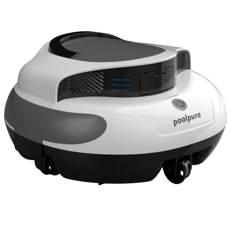 POOLPURE Aquaguard SE II dual motors provide strong suction for thorough pool cleaning.