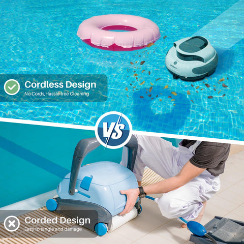 POOLPURE Aquaguard SE II large filter bag minimizes debris leakage.