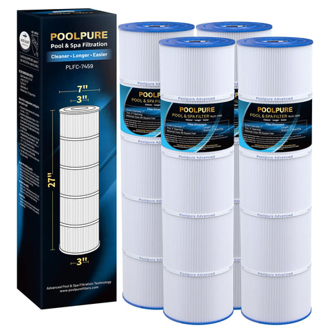 PoolPure C-7459 filter length 27 inches for broad compatibility and strong filtration.