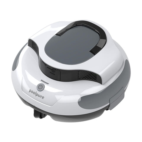 PoolPure cordless cleaner front view for quick, convenient pool cleaning
