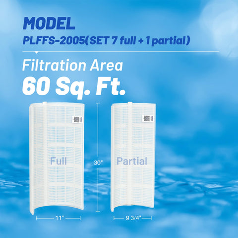 PoolPure FS-2005 partial grid 30x9.75 inches for tight-fit replacements