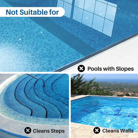 PoolPure large removable filter for simple maintenance and quick rinsing