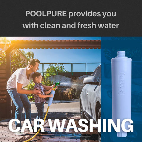 POOLPURE supports filling pools, spas, hot tubs, ponds, and gardens