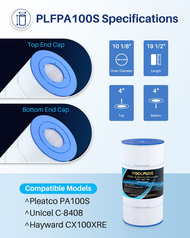 Dirt-Locking technology on PA100S cartridge for deeper debris capture