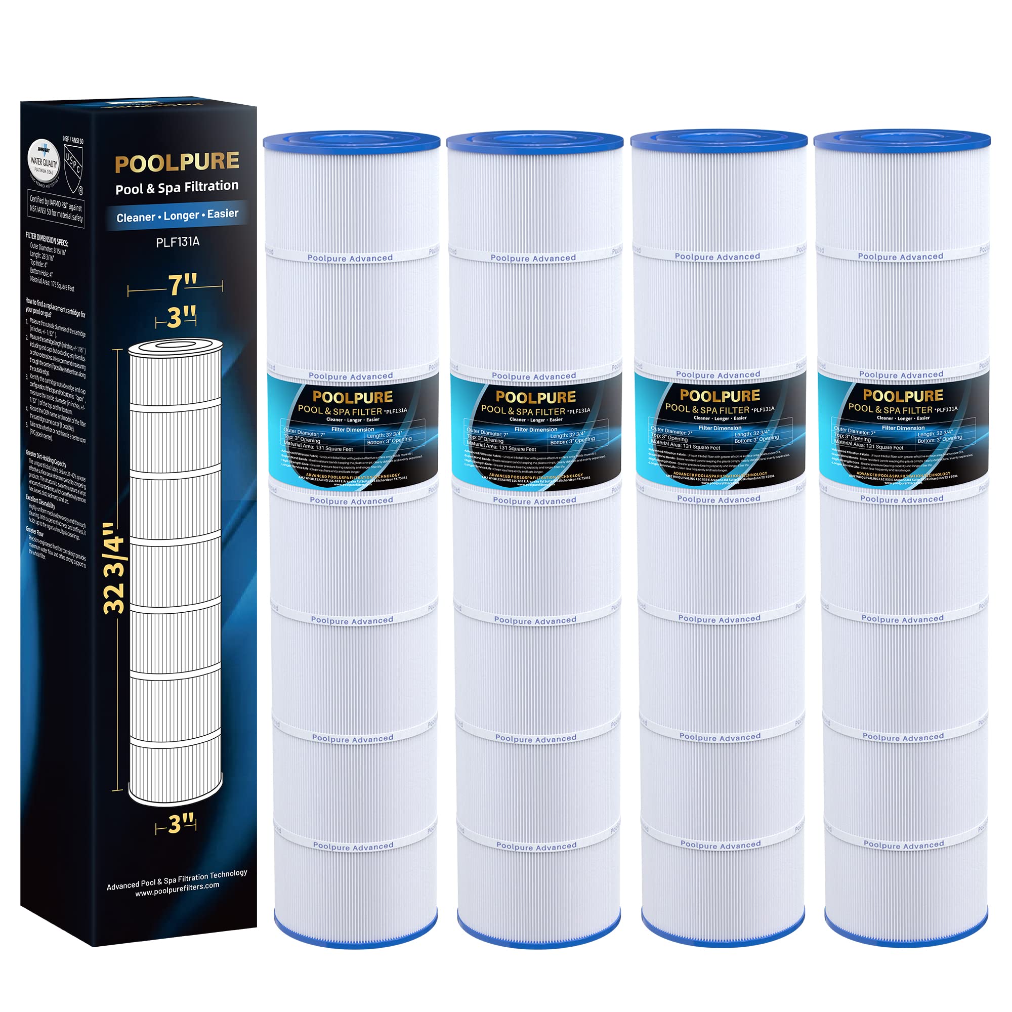 PoolPure PLF131A compatibility with PA131 and related models for easy upgrades
