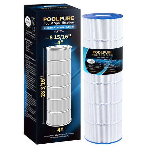 POOLPURE PLF175A cartridge: clear water and reliable pool filtration.