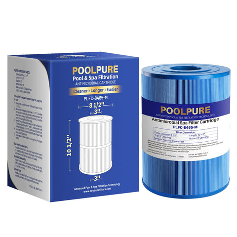 POOLPURE PLFC-8465-M spa filter exterior view for reliable spa filtration