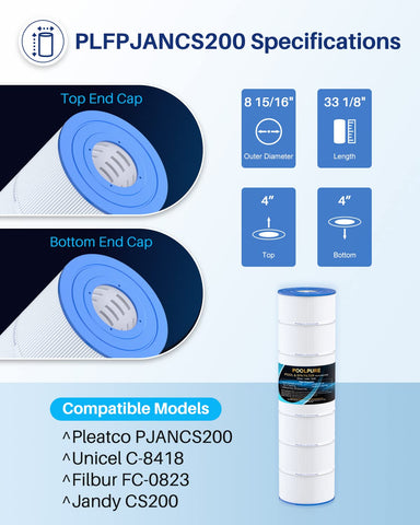 POOLPURE PLFPJANCS200 in package ready to install