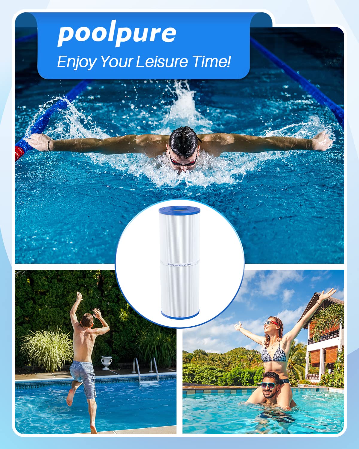 POOLPURE PLFPRB25-IN assembly image illustrating simple drop-in replacement