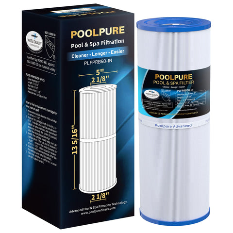 POOLPURE PLFPRB50-IN filter assembly improves spa maintenance and flow