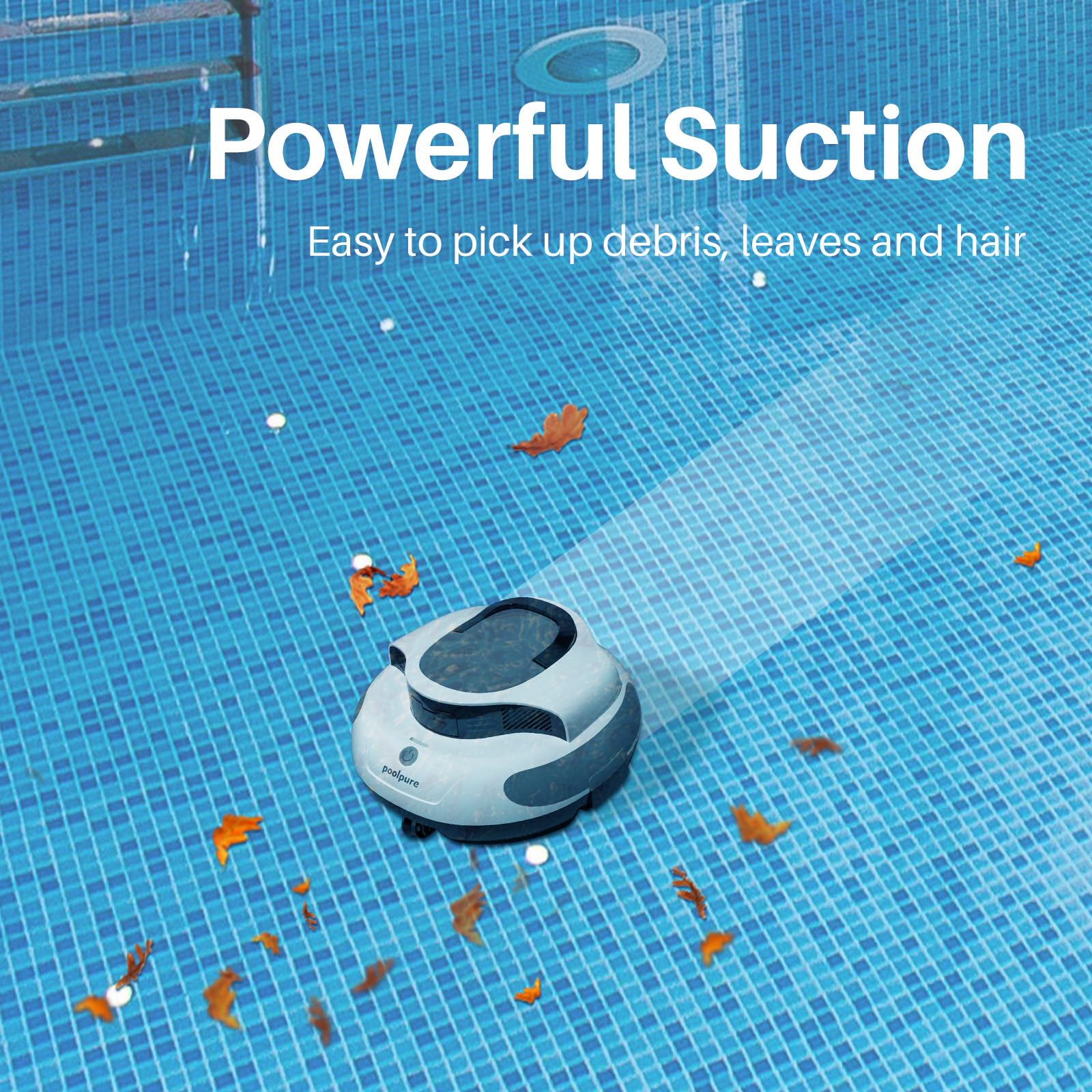 PoolPure versatile pool types image showing compatibility with above-ground and in-ground pools