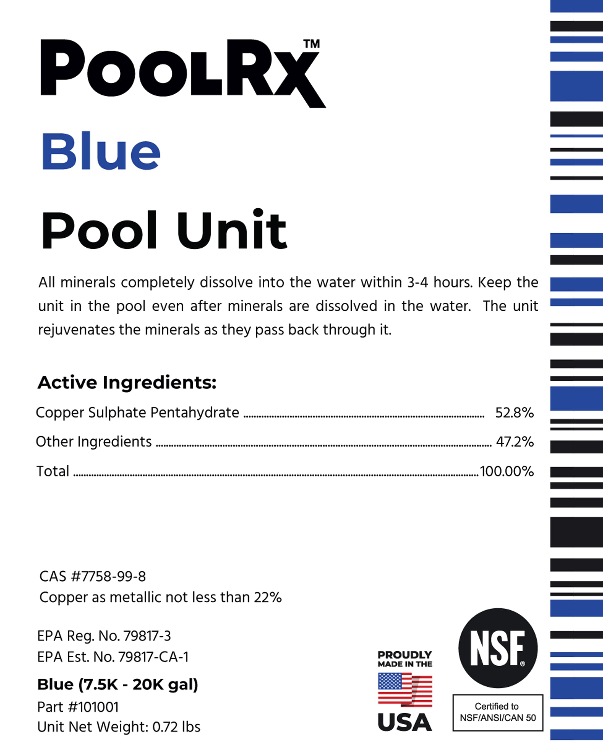 Compact unit design ideal for quick, hassle-free pool care