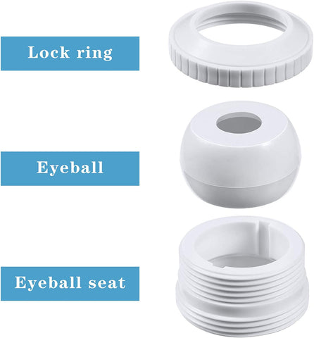 Pool Supply Town Hydrostream return jet packaging highlights easy replacement for Hayward SP1419C
