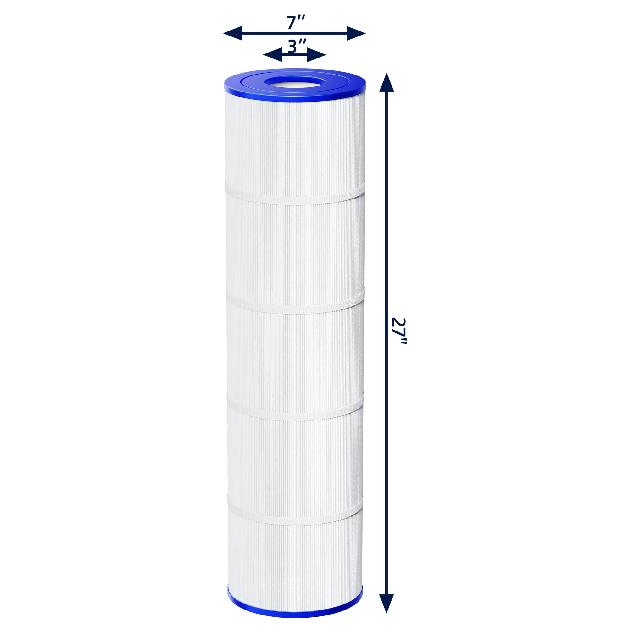 POOLVEFECT PF-07080 for A0558000 compatible cartridge with trilobal fabric