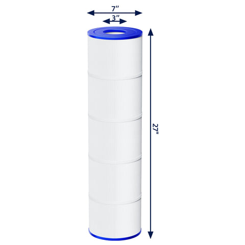POOLVEFECT PF-07080 for A0558000 compatible cartridge with trilobal fabric