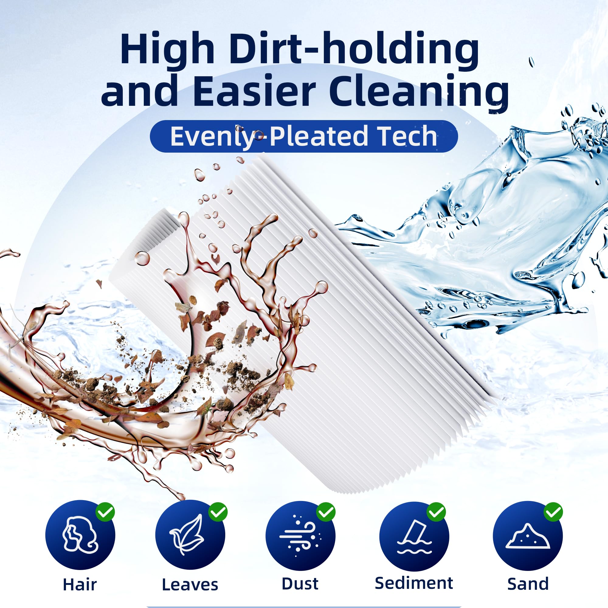 POOLVEFECT PF-07080 for PJAN115 dependable replacement for healthy water