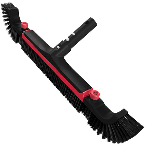 Poolvio 22-inch extra-wide brush head covers more surface for faster cleanings.