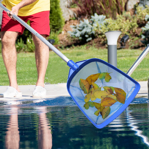 Poolvio usable in hot tubs and fountains for debris control.