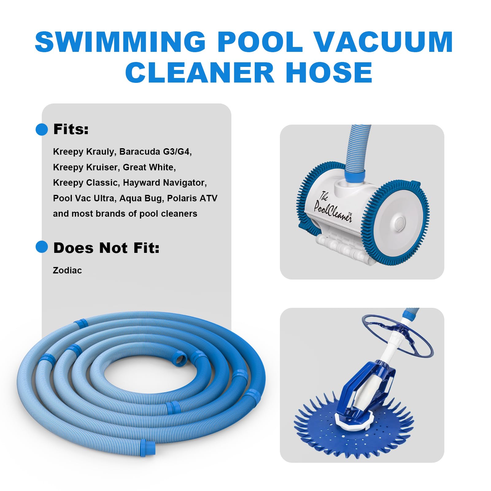 Crush-resistant hose withstands frequent handling
