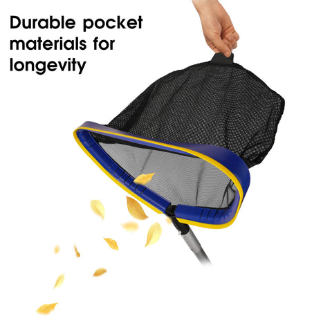 Poolvio ultra-sturdy pole for reliable year-round pool cleaning.