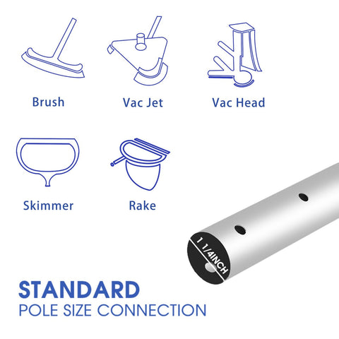 Poolvio compact storage design keeps your pool shed tidy.