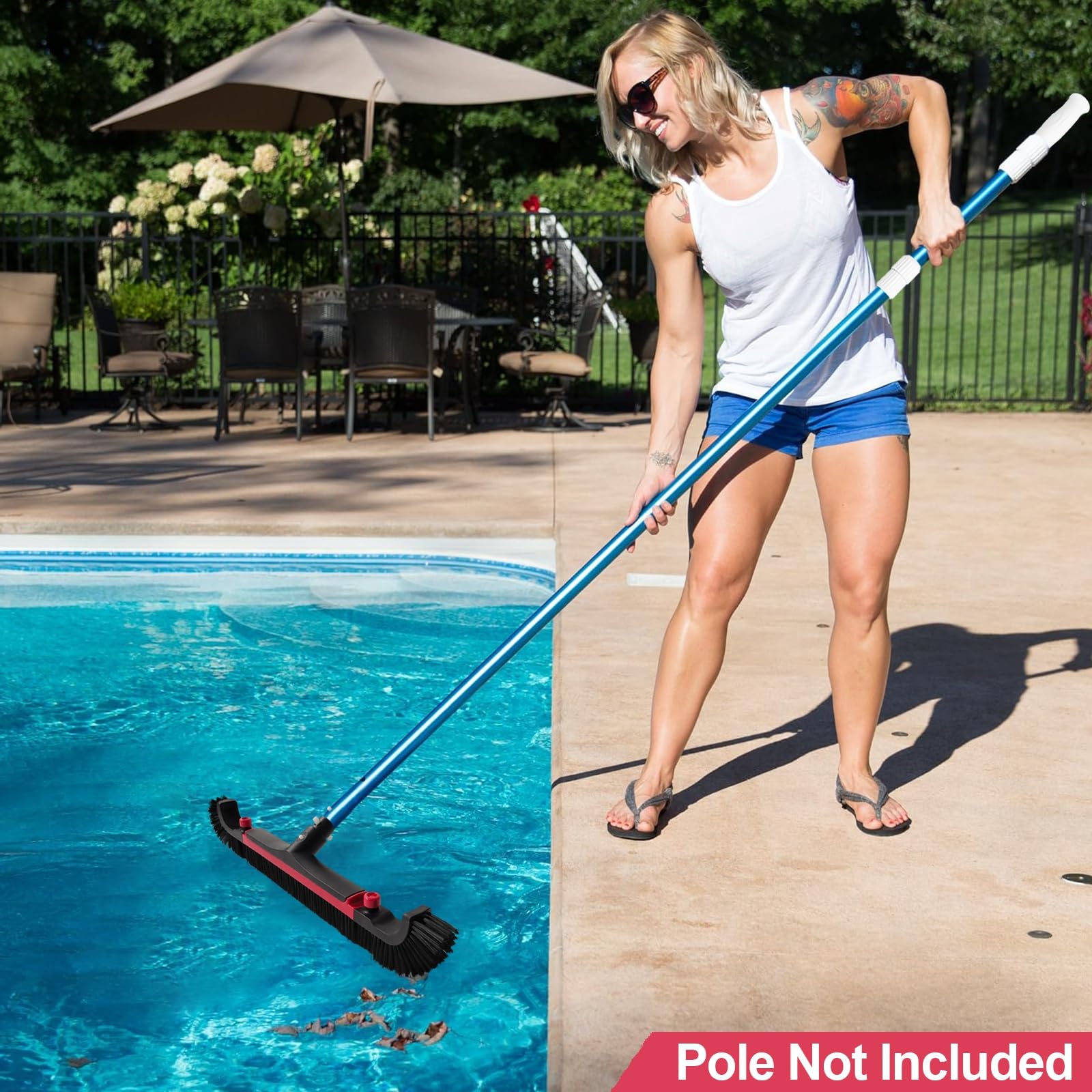 Poolvio versatile cleaning for bathrooms and roofs beyond pool duties.