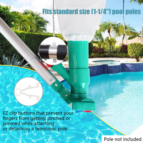 POOLWHALE compact storage keeps tools organized after use.
