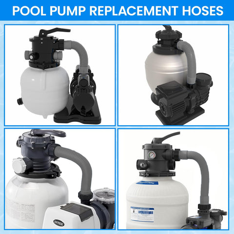 POOLWHALE grey hose simplifies replacement and maintenance tasks