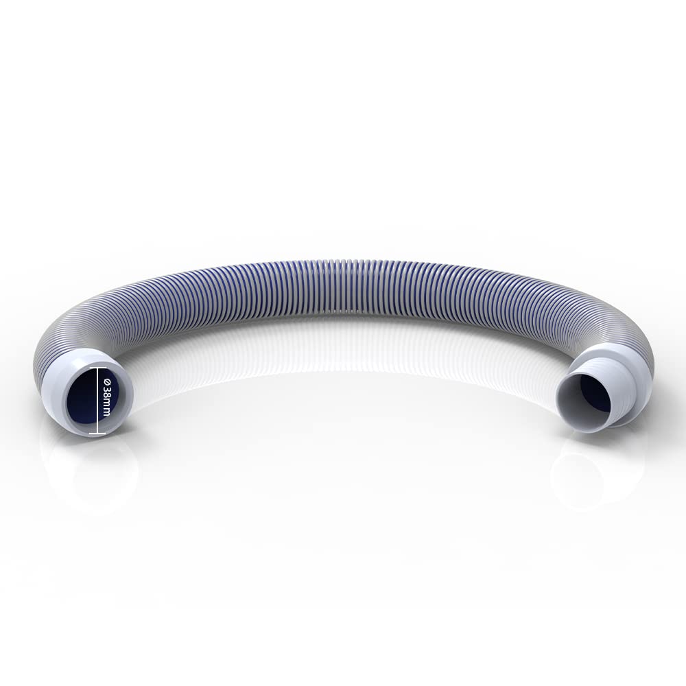 POOLWHALE hose ends with male and female connectors for versatile configurations