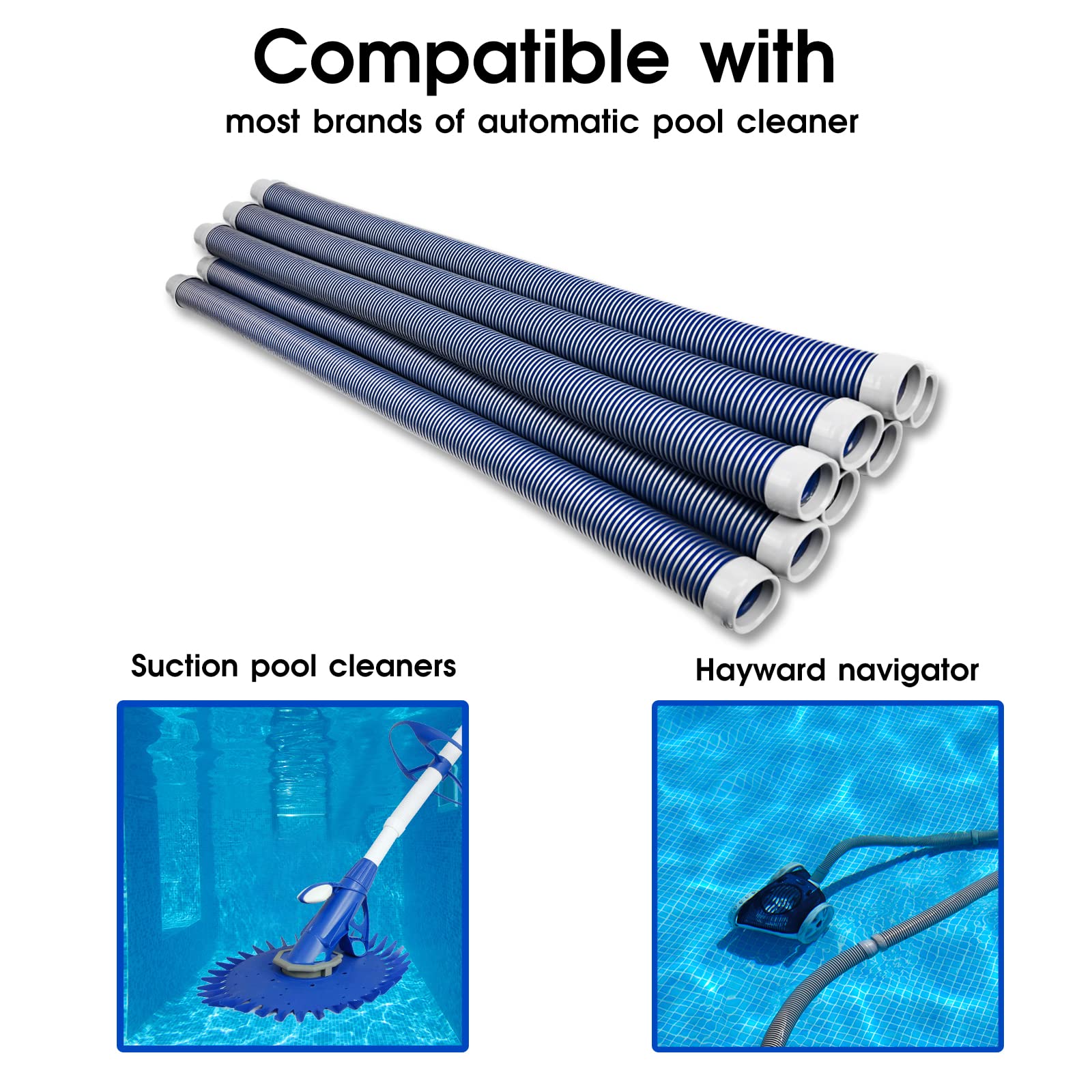 POOLWHALE Hayward Navigator compatibility hose