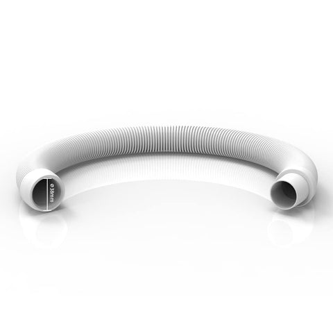 POOLWHALE hose connection end shows versatile male/female adapters for cleaners.