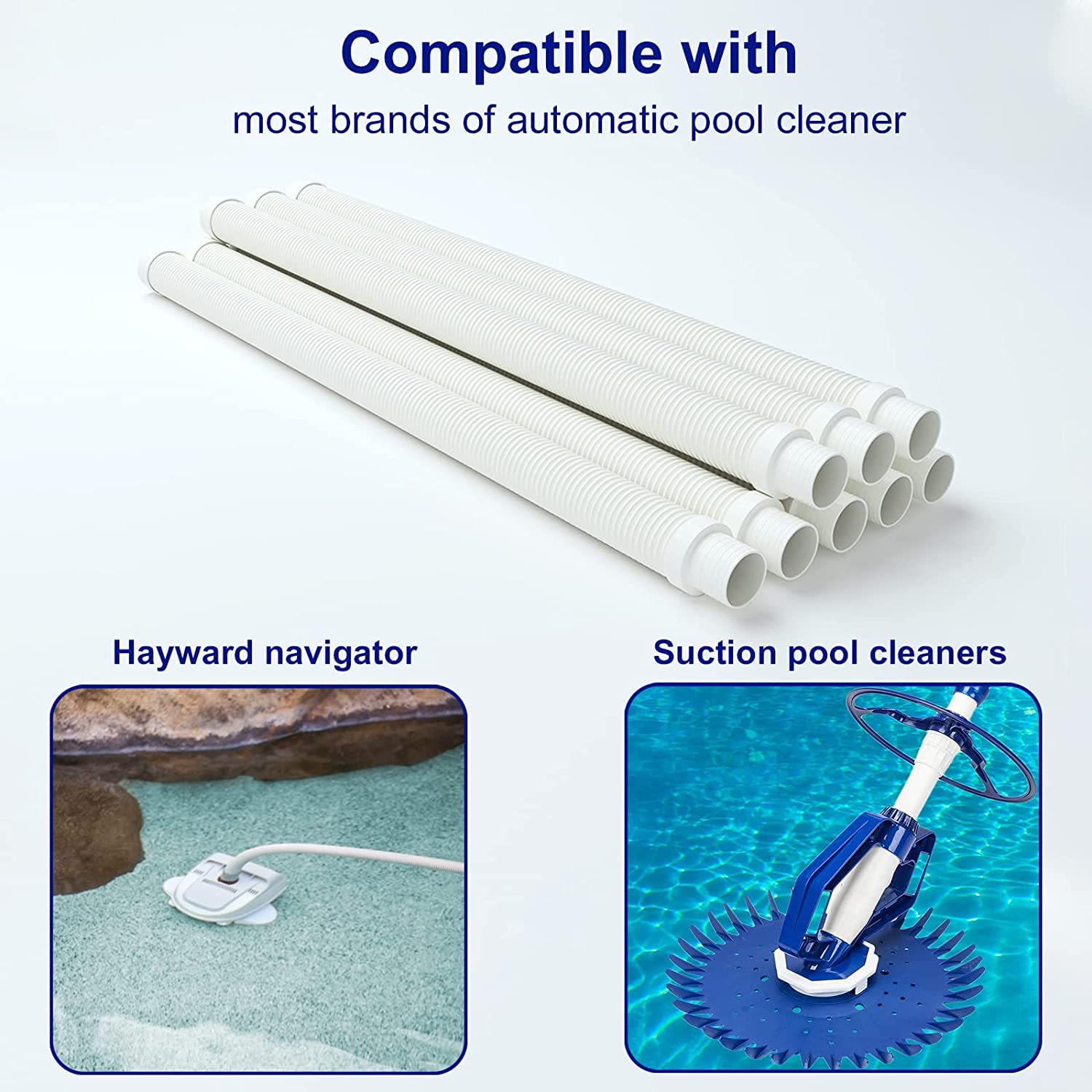 POOLWHALE compact hose storage with simple disassembly when not in use.