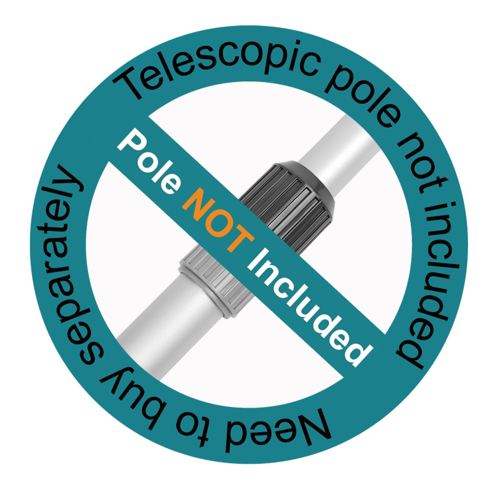 POOLWHALE nylon mesh debris net with 15in depth captures fine particles efficiently.