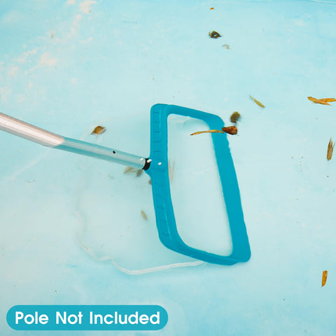 POOLWHALE compatible with standard 1-1/4 inch poles for extended reach.