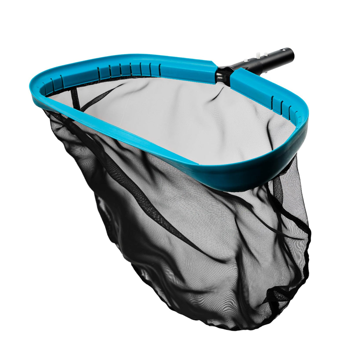 POOLWHALE pool skimmer net rake opening wide for fast debris pickup