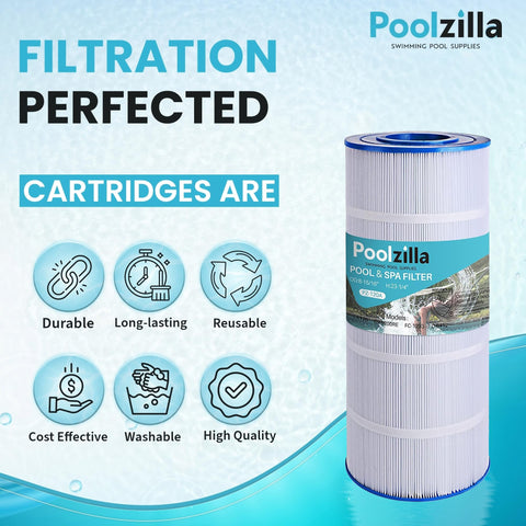 Poolzilla dirt-trap technology emphasizes higher contaminant capture during filtration.