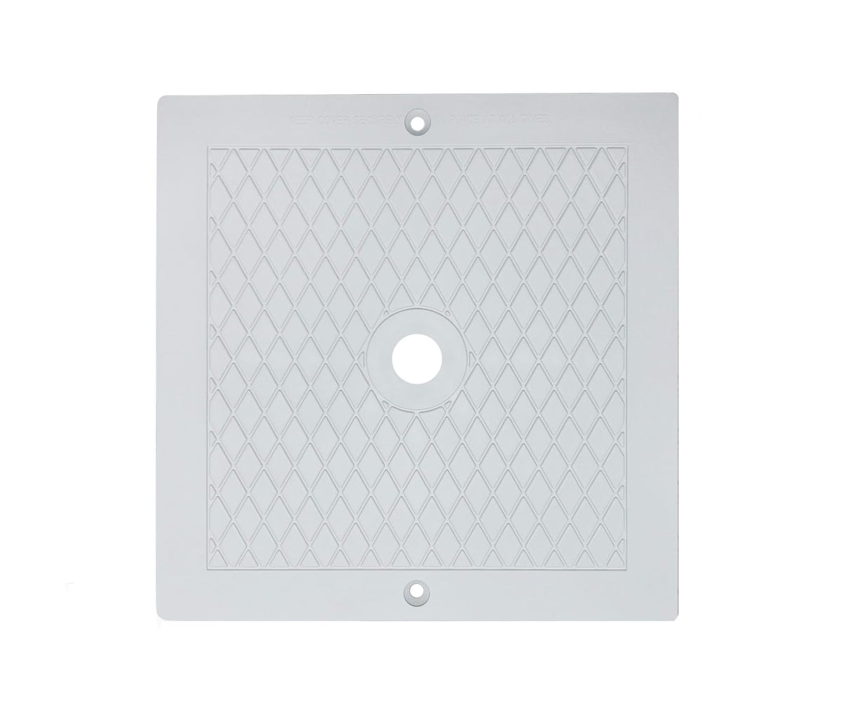 Poolzilla skimmer lid for Hayward SPX1082E with debris protection.