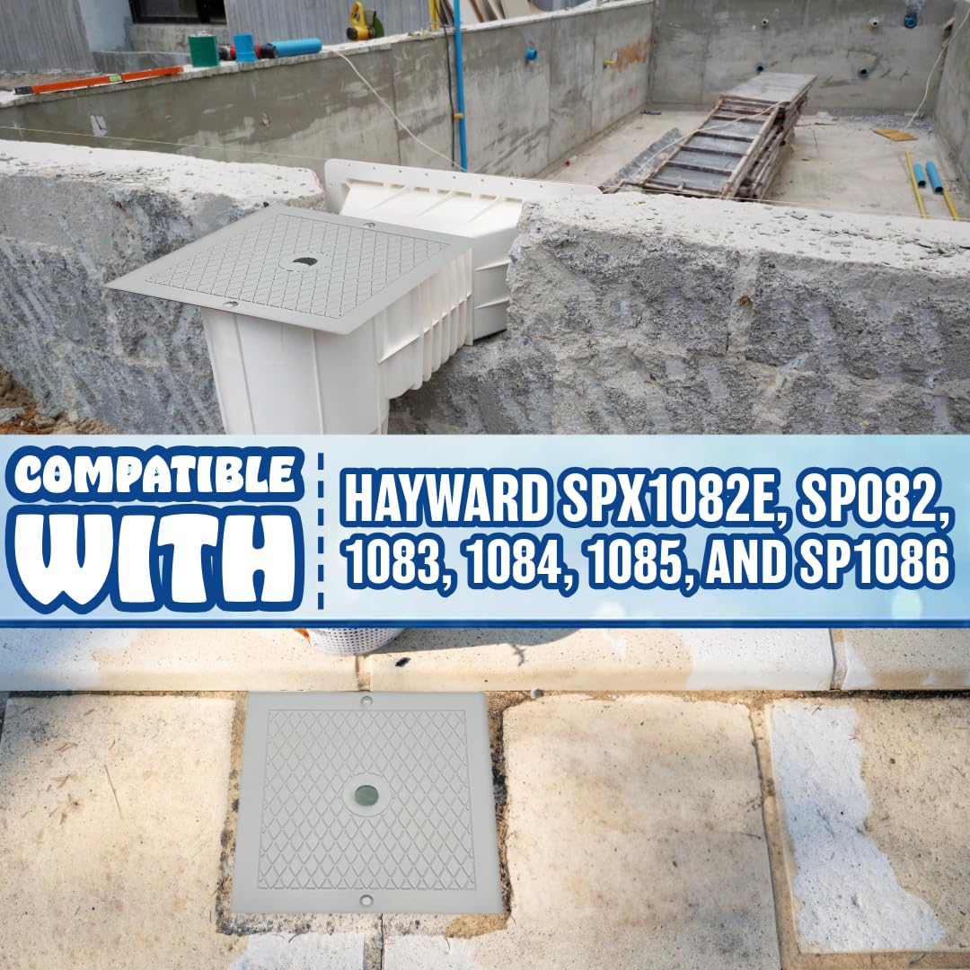 Poolzilla lid for SP1086, durable, weather-resistant closure.