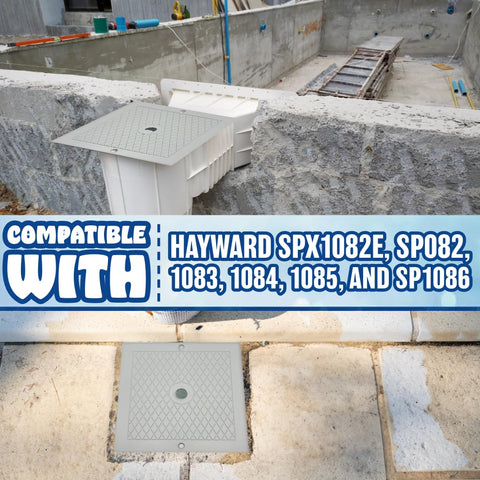 Poolzilla lid for SP1086, durable, weather-resistant closure.