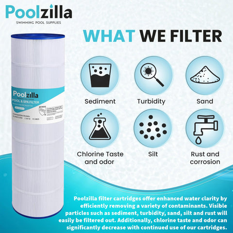 Poolzilla improves water clarity through efficient filtration