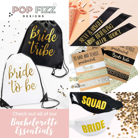 Pop Fizz Designs ring float is a fun party favor for guests.