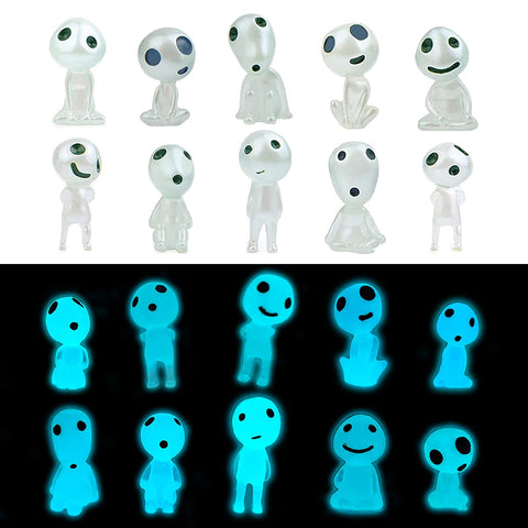 POPKER luminous elf figurine for micro landscape charm