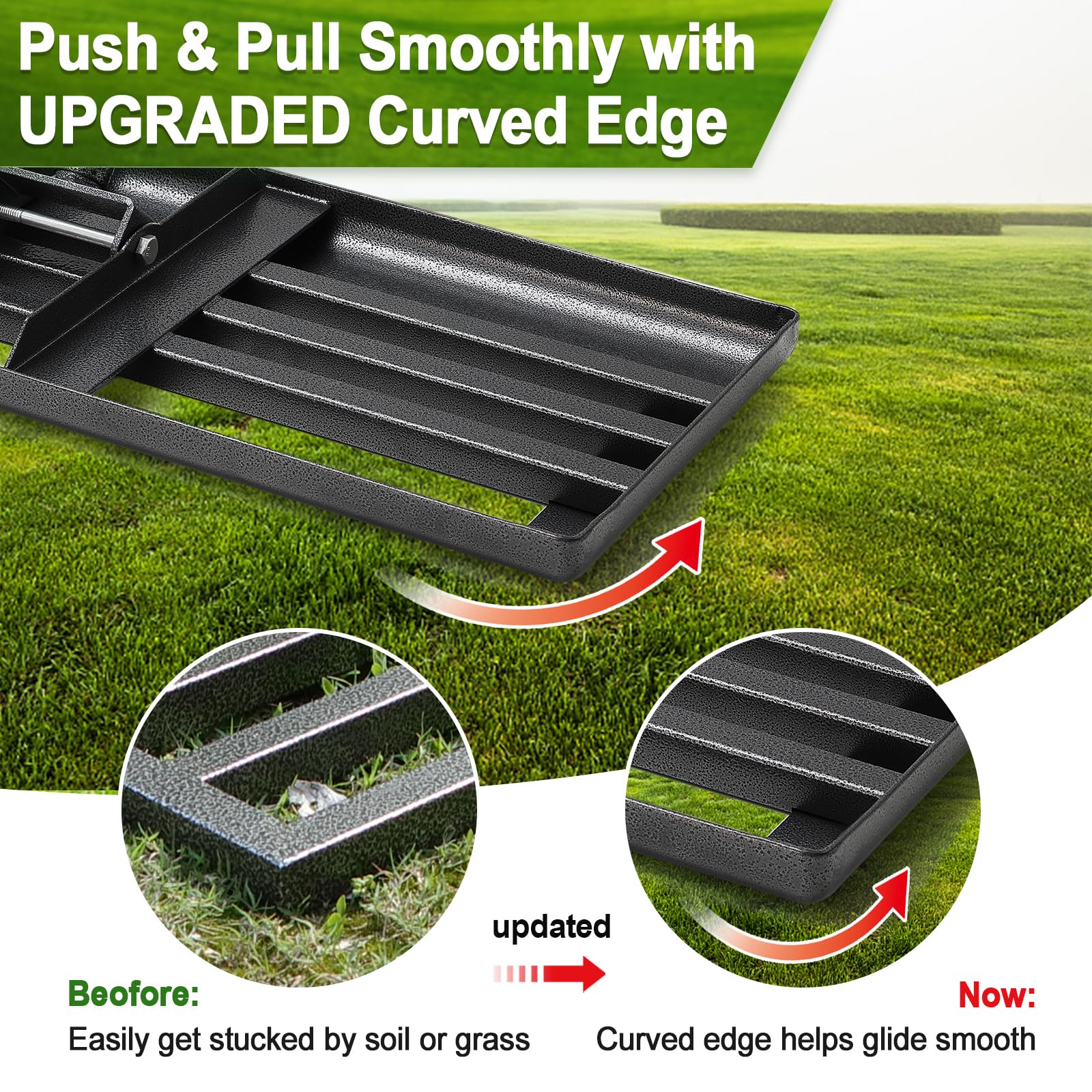 PoPoHoser Adjustable handle extends to five feet for ergonomic work