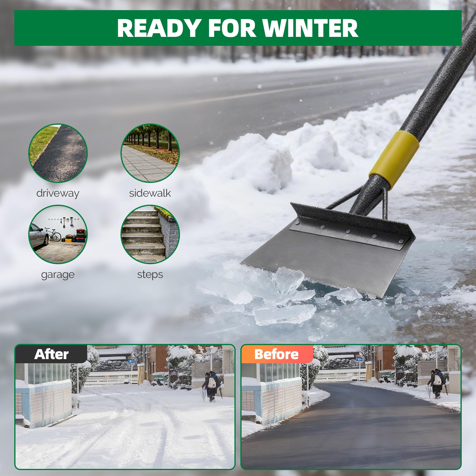 PoPoHoser lawn edger providing clean, defined lawn borders