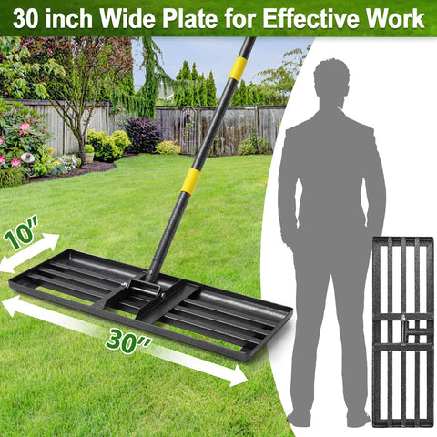PoPoHoser Levelawn 30x10 plate enables quick, even lawn coverage