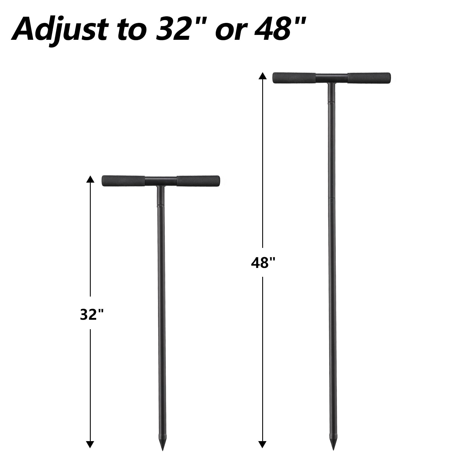 PoPoHoser all-steel construction ensures a sturdy probing tool