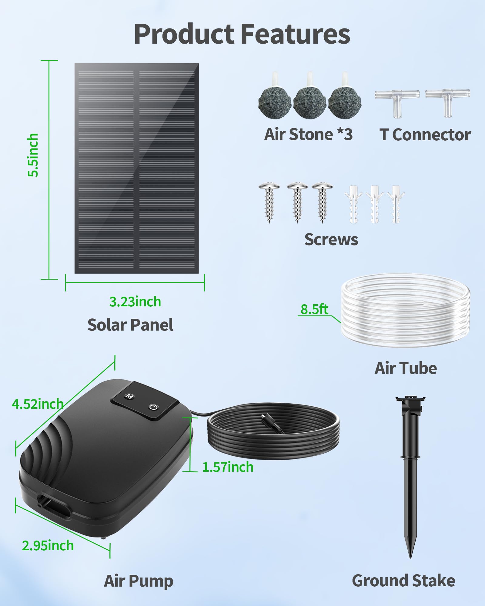 POPOSOAP 2W compact design suitable for tight spaces and small ponds.