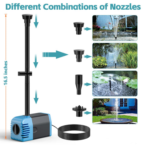 Poposoap adjustable flow valve to customize water height