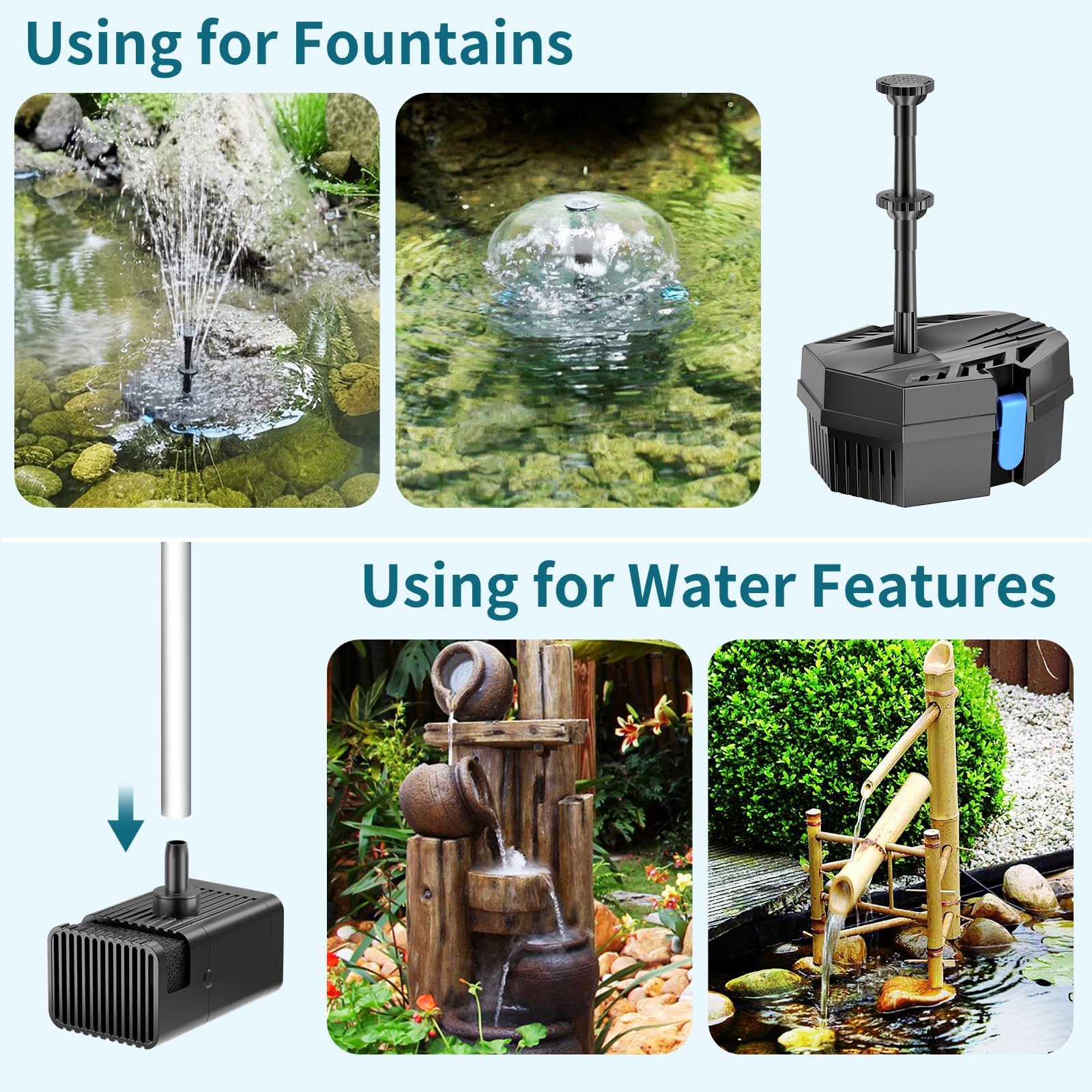 POPOSOAP bio balls support water clarity