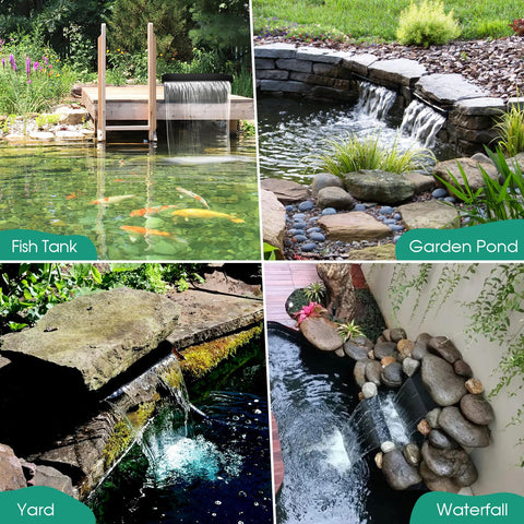 POPOSOAP filter bag helps keep debris out of your fountain.